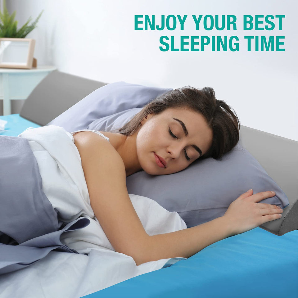 Vekkia Wedge Pillow Headboard/Bed Wedge Pillow for Headboard/Bed Gap Filler/Headboard Pillow,Pillow Wedge for Headboard Gap(0-6"),Stop Loosing Your Pillows,Phone