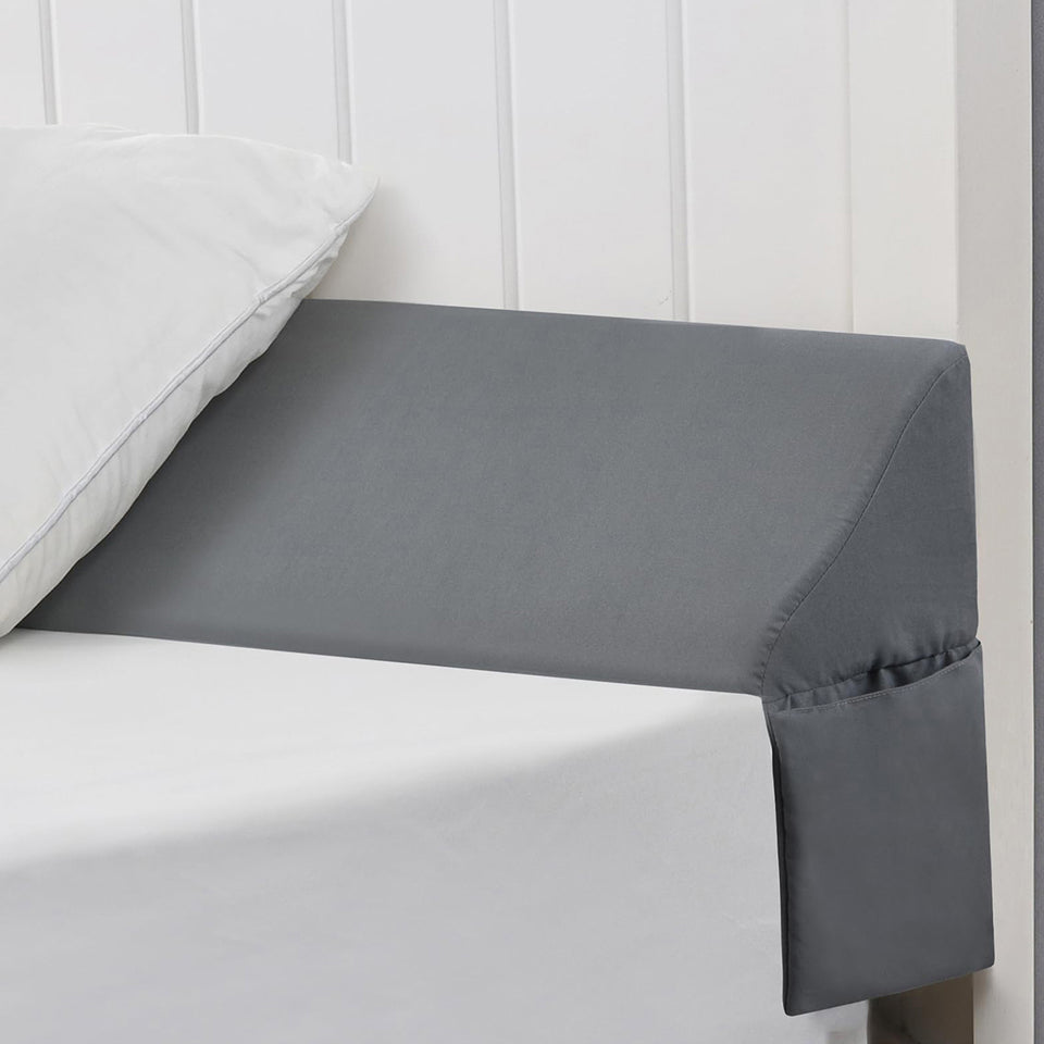 Vekkia Bed Wedge Pillow/Headboard Pillow/Foam Mattress Wedge,Bed Gap Filler to Close Gap (0-3.5") Between Headboard and Mattress
