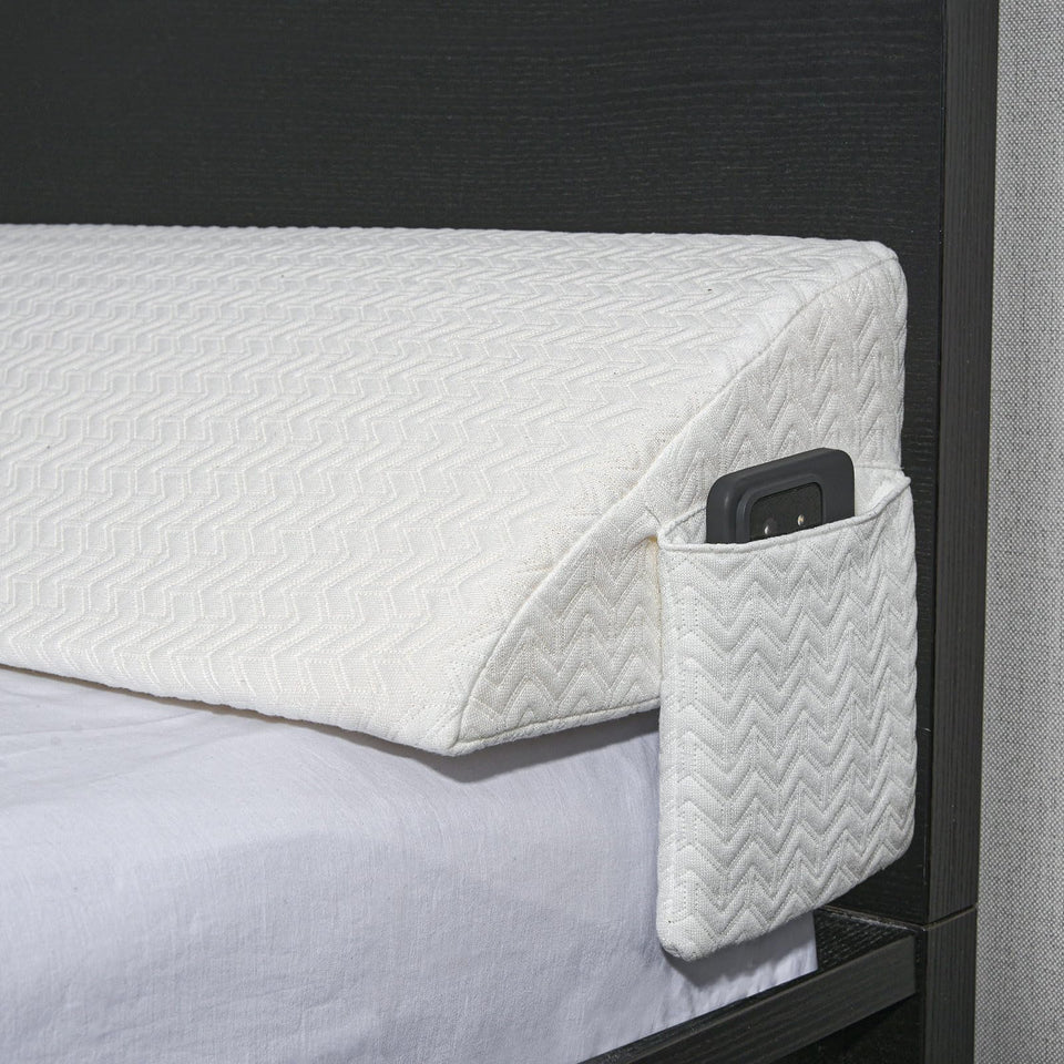 Vekkia Bed Wedge Pillow for Headboard Gap/Mattress Gap Filler/Headboard Pillow/Bed Wedge Gap Filler,Stop Loosing Your Pillows