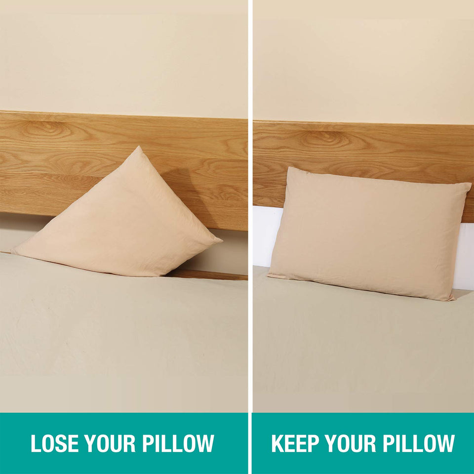 Vekkia Bed Wedge Pillow for Headboard/Wedge Pillow Headboard/Bed Gap Filler/Headboard Pillow,Pillow Wedge for Headboard Gap Between Mattress and Headboard,Stop Loosing Your Pillows