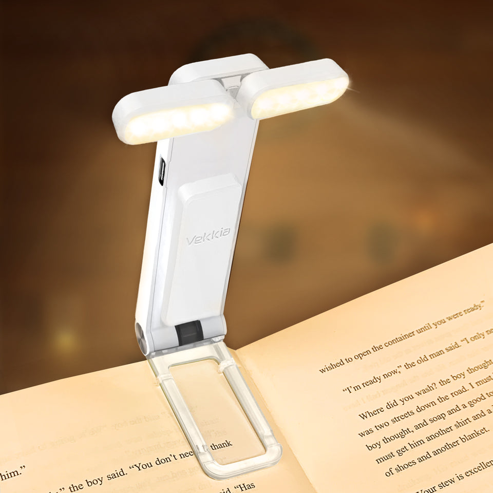 10 LED USB Rechargeable Book Light
