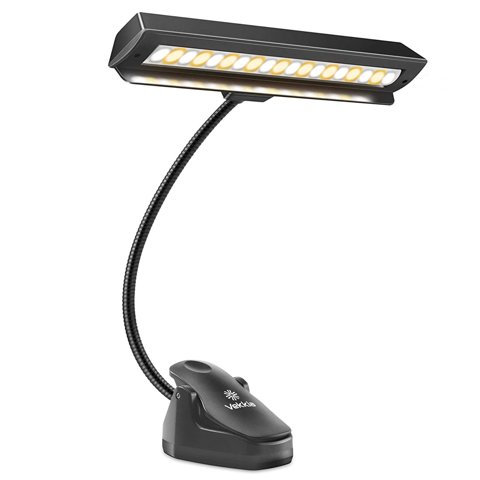 vekkia music stand light 19 led